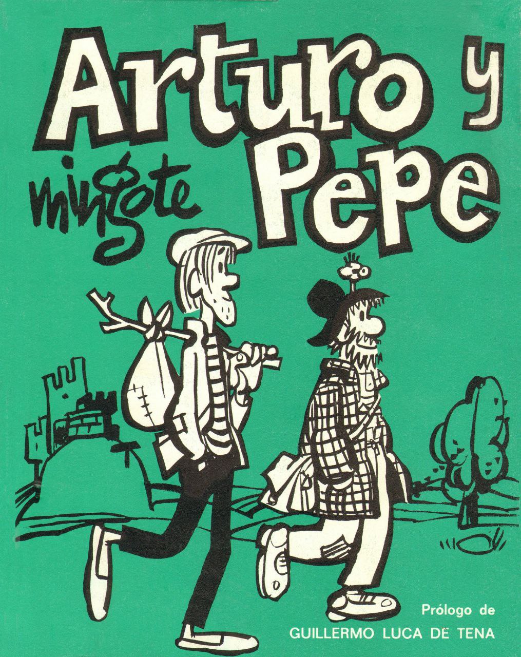 Portada ampliada de Arturo y Pepe