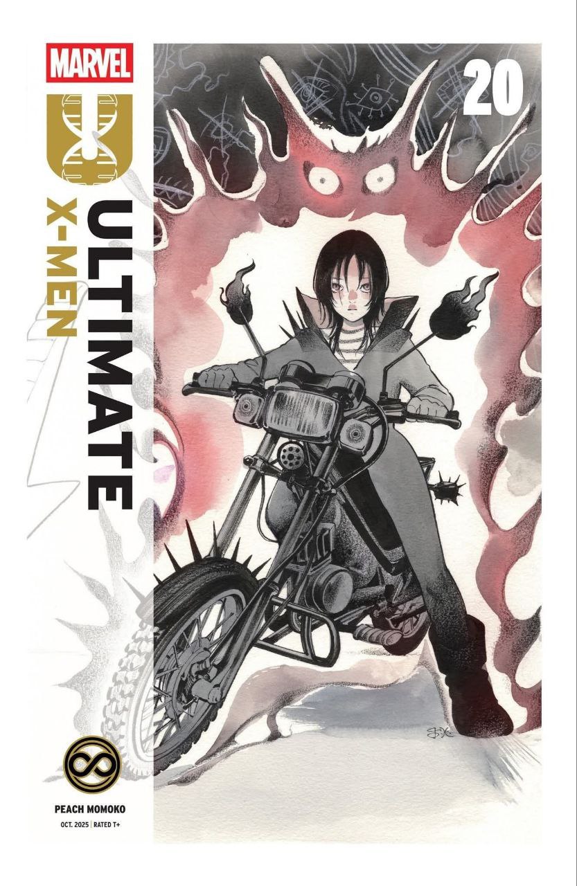 Portada ampliada de ULTIMATE X-MEN 20