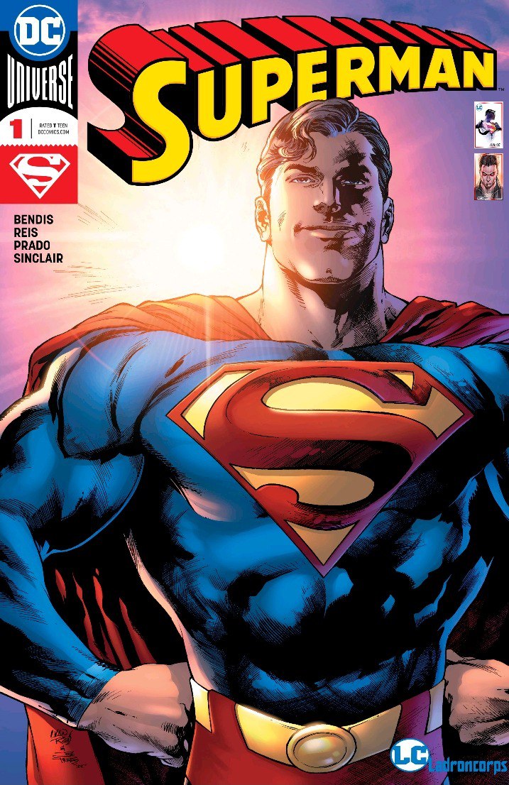 Portada ampliada de SUPERMAN
