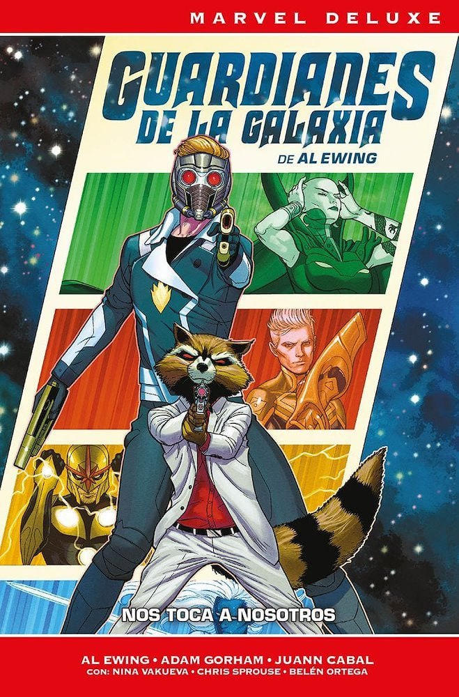 Portada ampliada de GUARDIANES DE LA GALAXIA