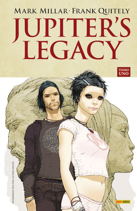 Portada ampliada de JUPITER'S LEGACY