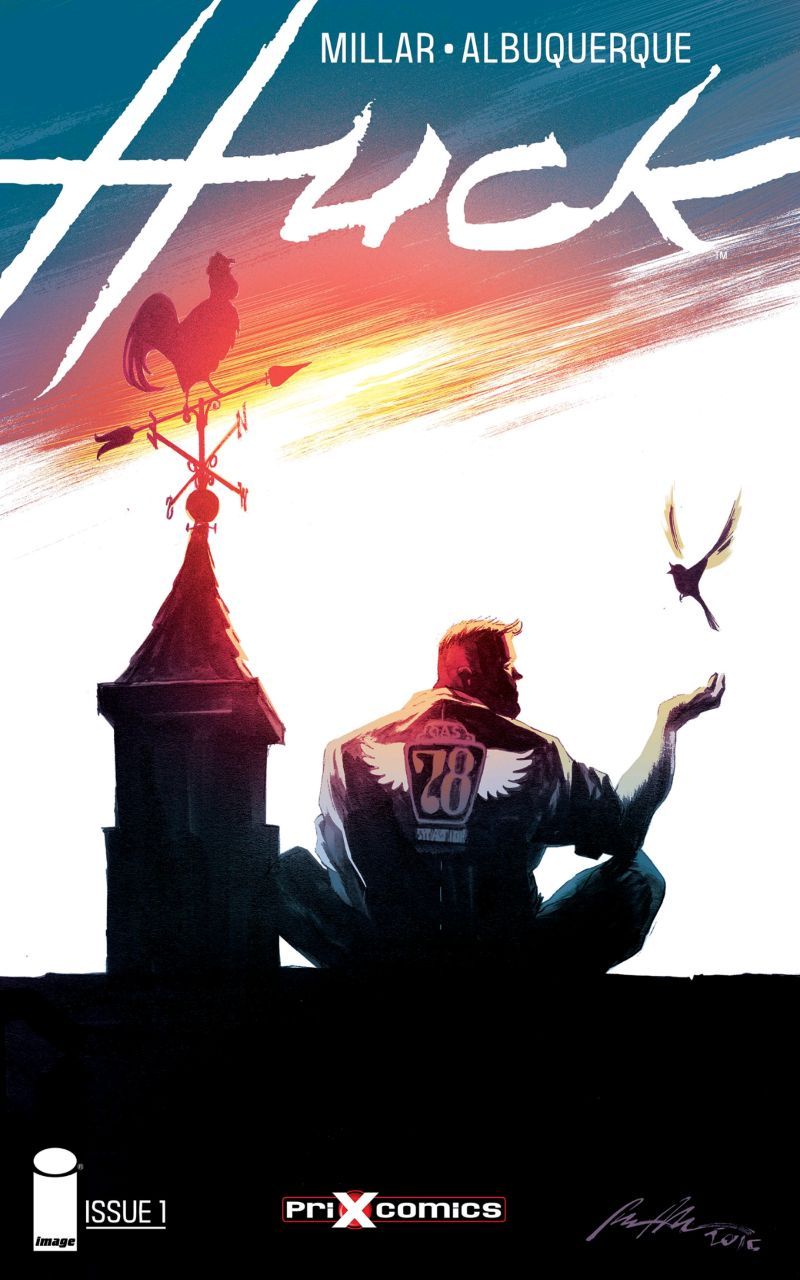 Portada ampliada de Huck