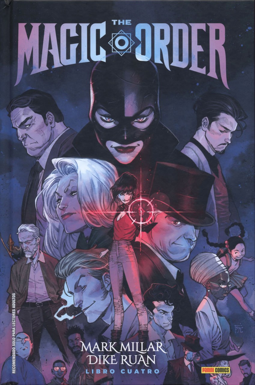 Portada ampliada de THE MAGIC ORDER
