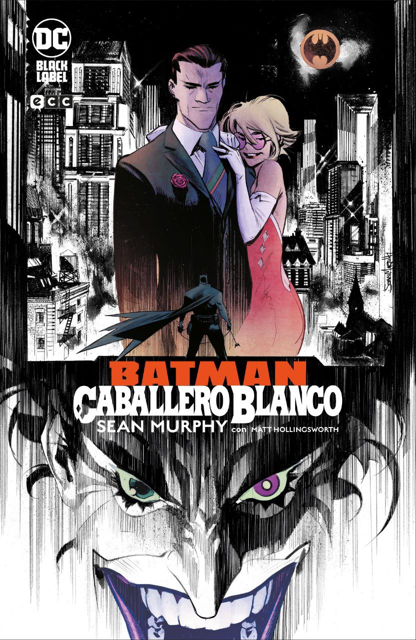 Portada ampliada de BATMAN CABALLERO BLANCO
