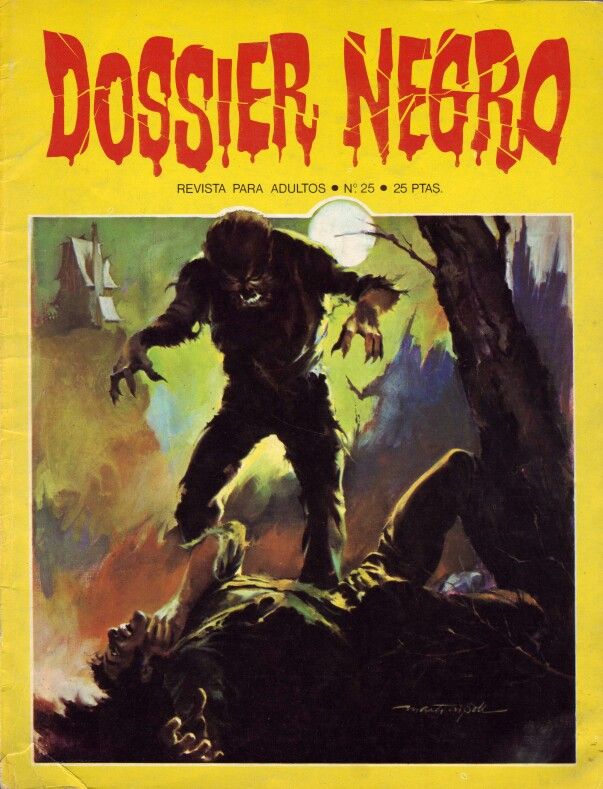 Portada ampliada de Dossier Negro