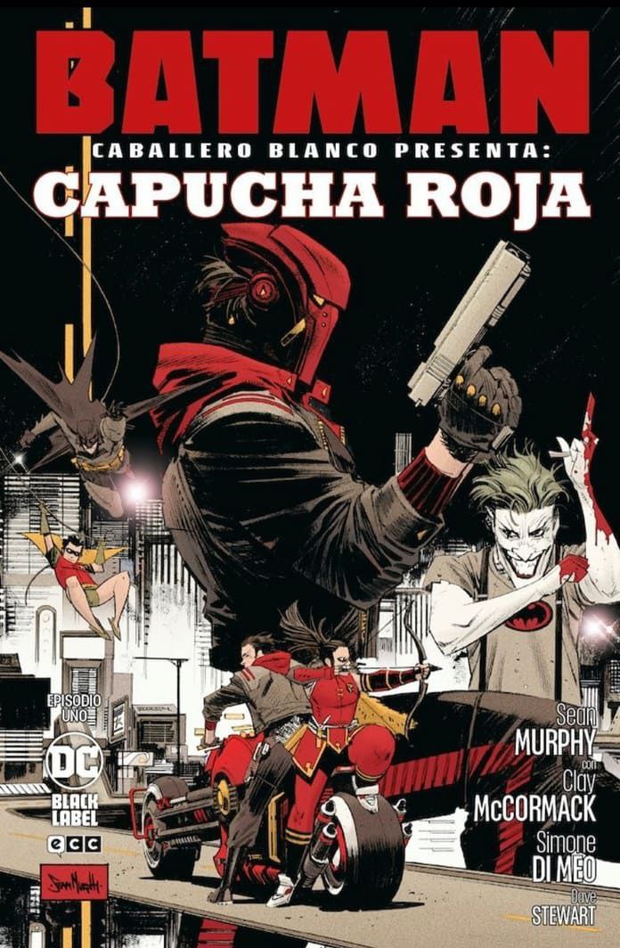 Portada ampliada de BATMAN CAPUCHA ROJA
