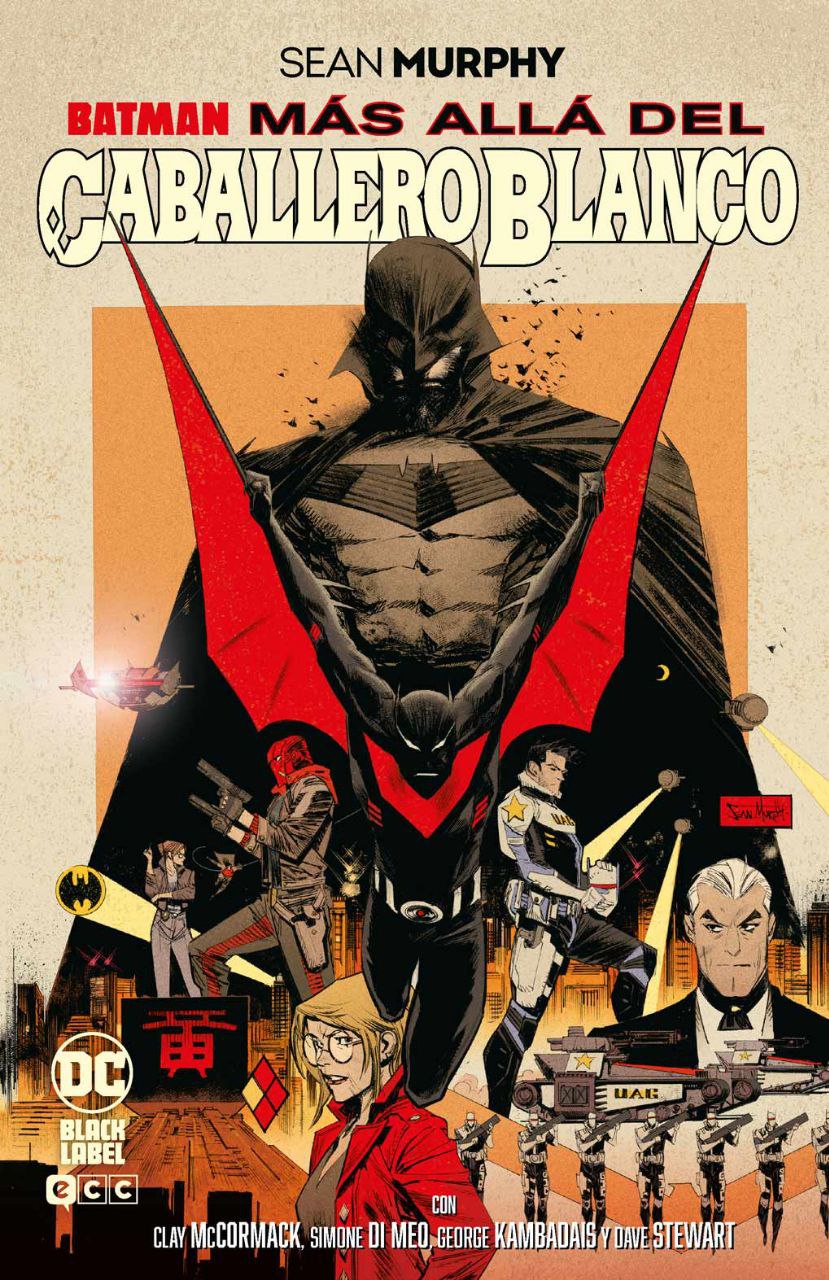 Portada ampliada de BATMAN MÁS ALLÁ DEL CABALLERO BLANCO