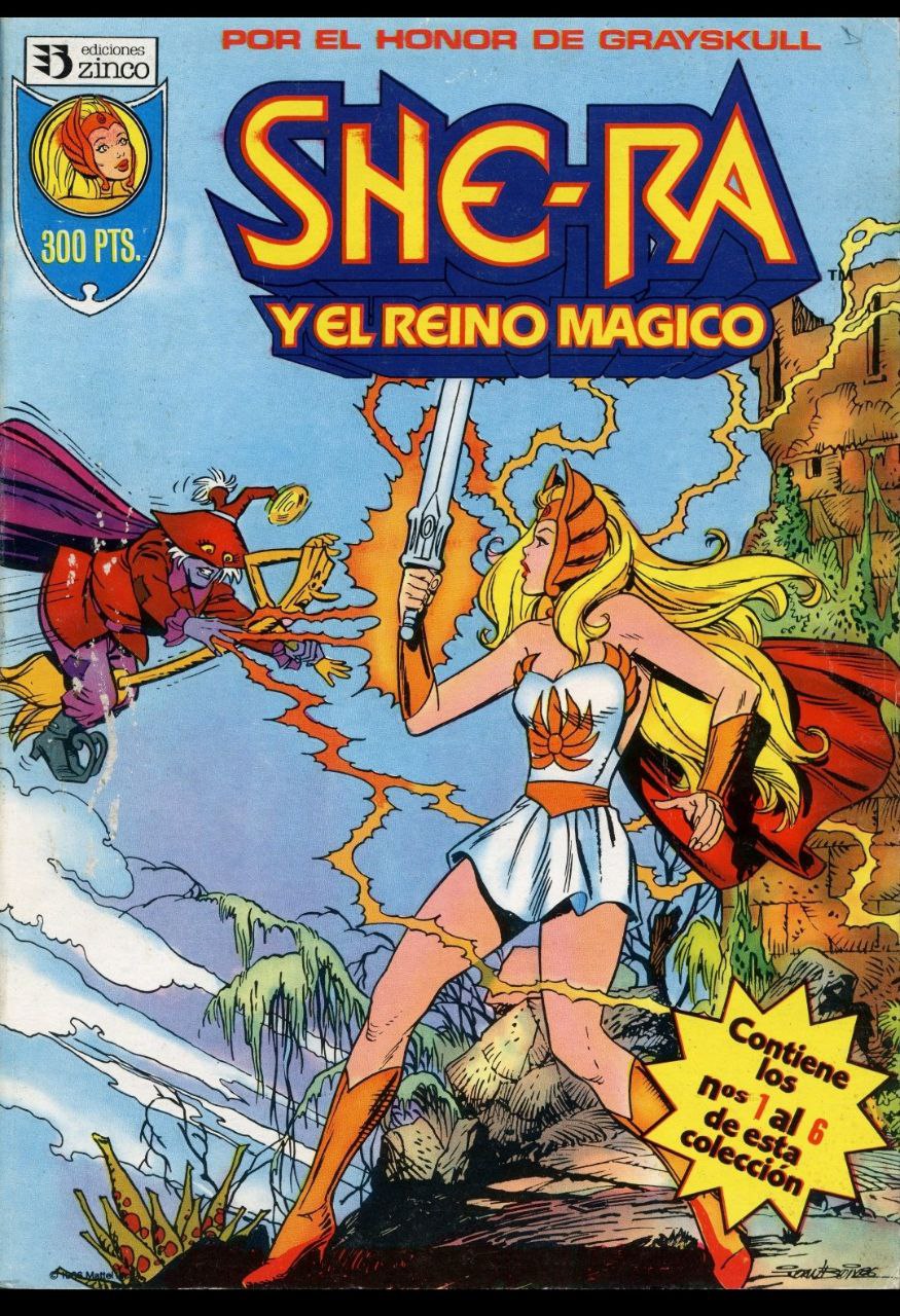 Portada ampliada de SHE-RA Y EL REINO MAGICO