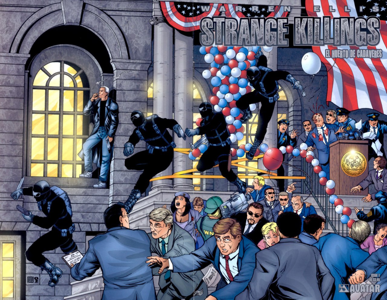 Portada ampliada de STRANGE KILLINGS