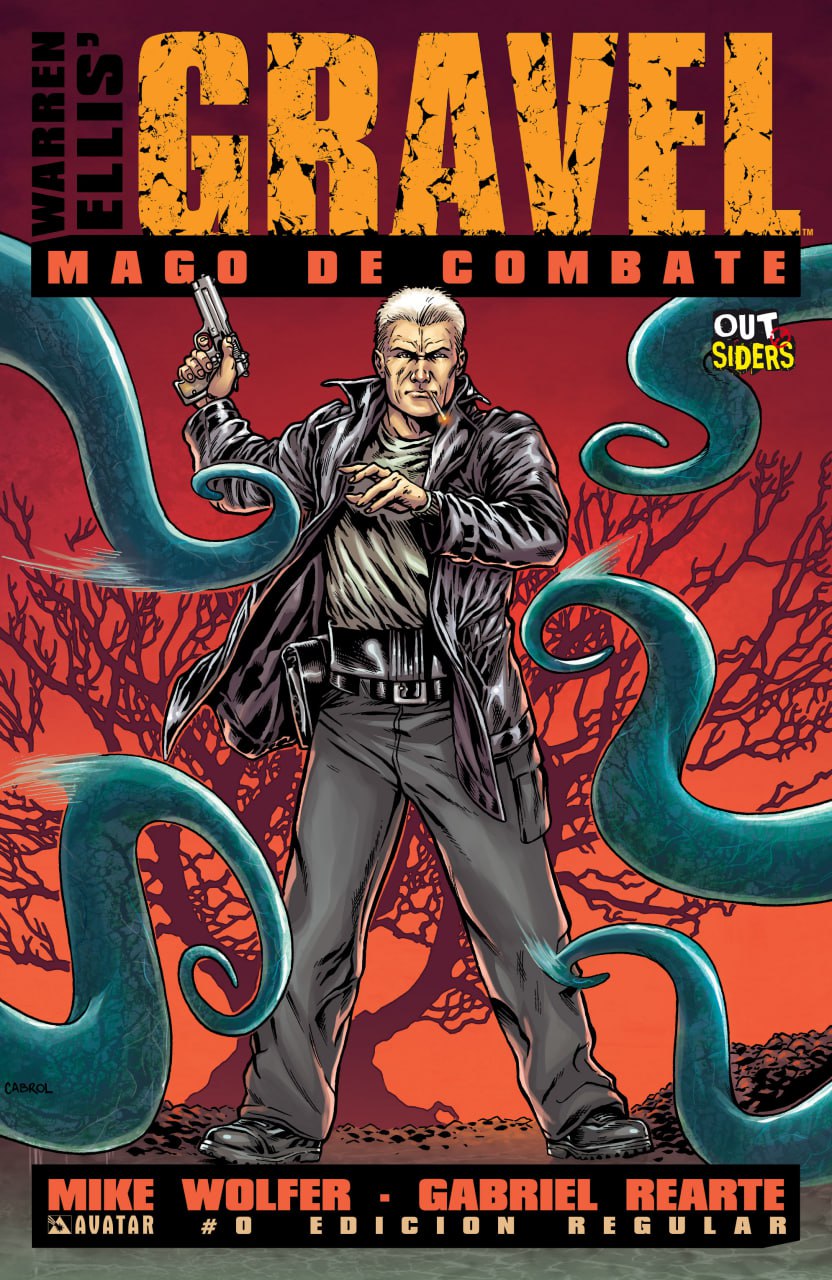 Portada ampliada de GRAVEL MAGO DE COMBATE