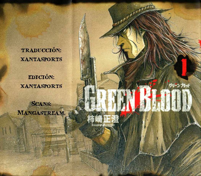 Portada ampliada de Green Blood