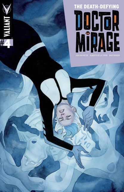 Portada ampliada de THE DEATH-DEFYING DOCTOR MIRAGE