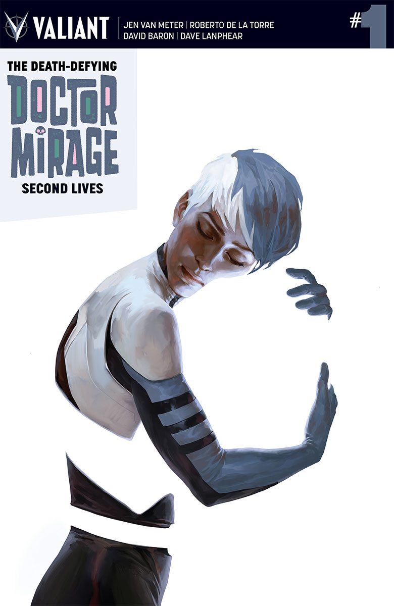 Portada ampliada de THE DEATH-DEFYING DOCTOR MIRAGE SECOND LIVES