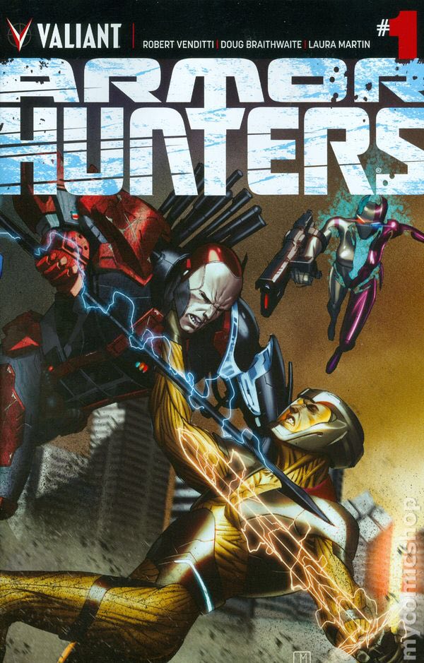 Portada ampliada de ARMOR HUNTERS