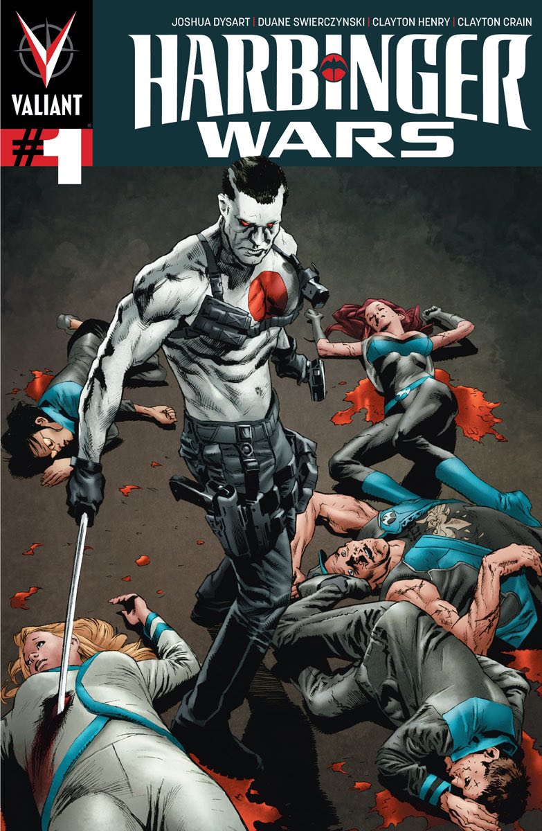 Portada ampliada de Harbinger Wars