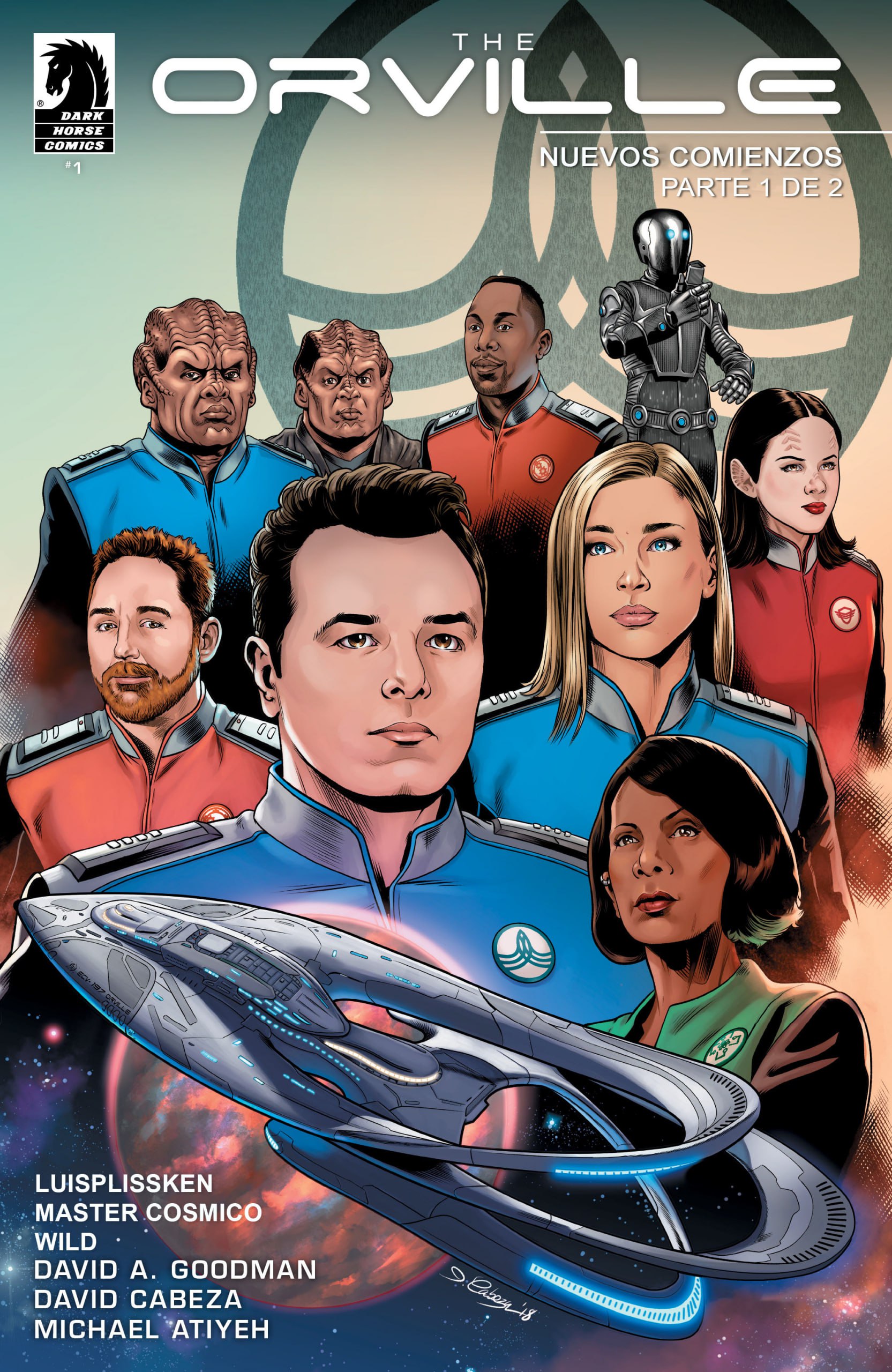 Portada ampliada de THE ORVILLE