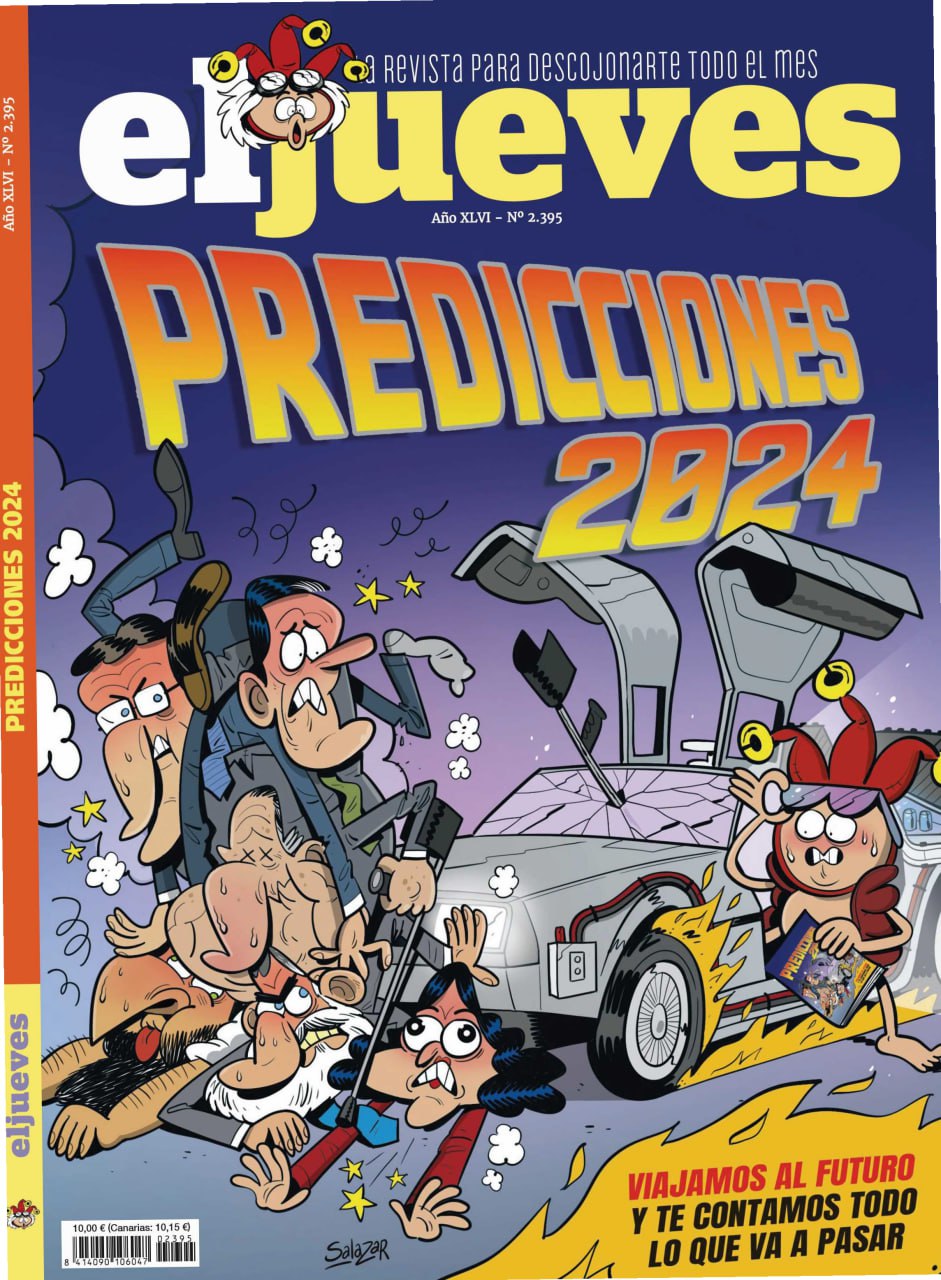 Portada ampliada de el jueves PREDICCIONES