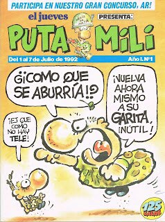 Portada ampliada de Puta Mili