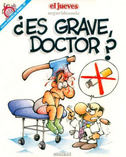 Portada ampliada de ¿ES GRAVE, DOCTOR ?