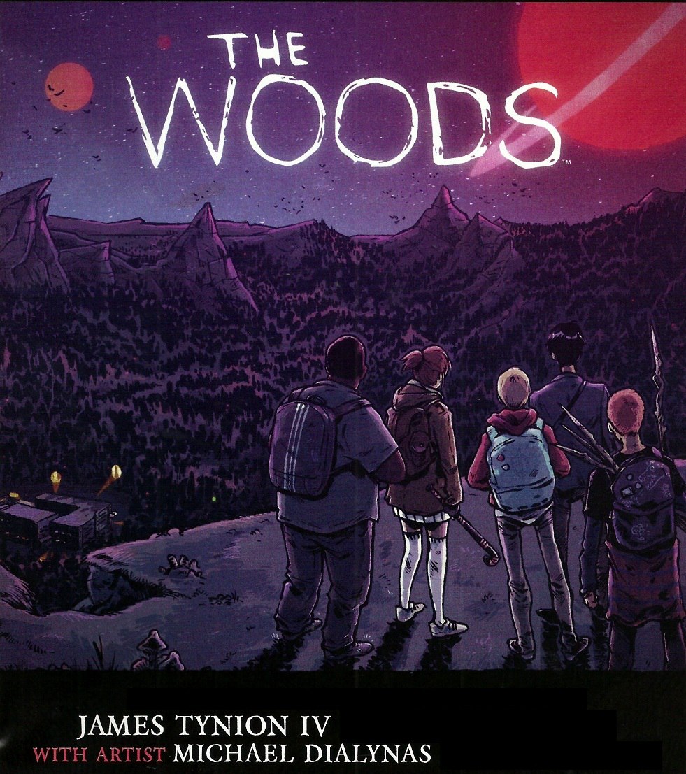 Portada ampliada de The Woods