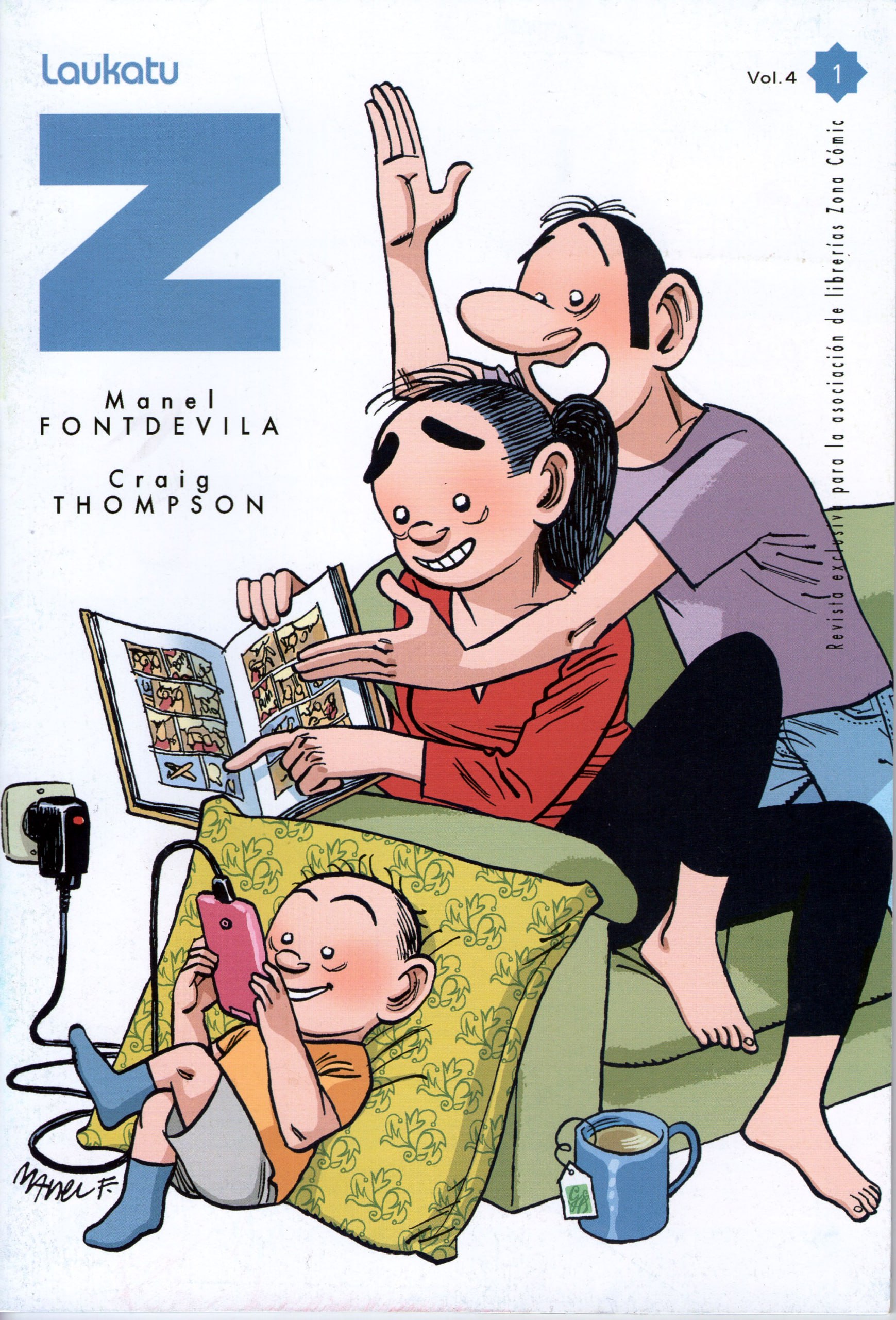 Portada ampliada de Z