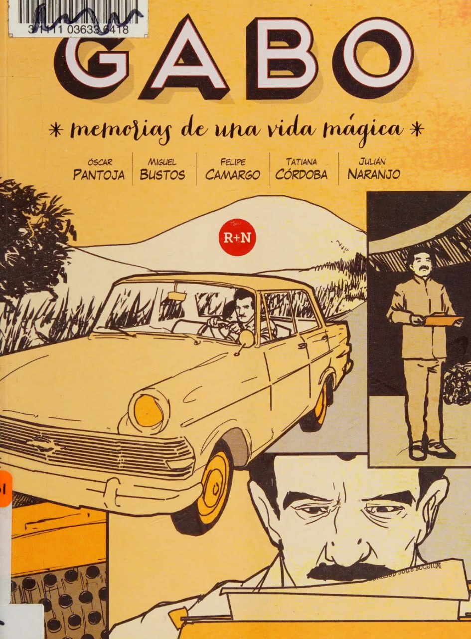 Portada ampliada de GABO memorias de una vida mágica