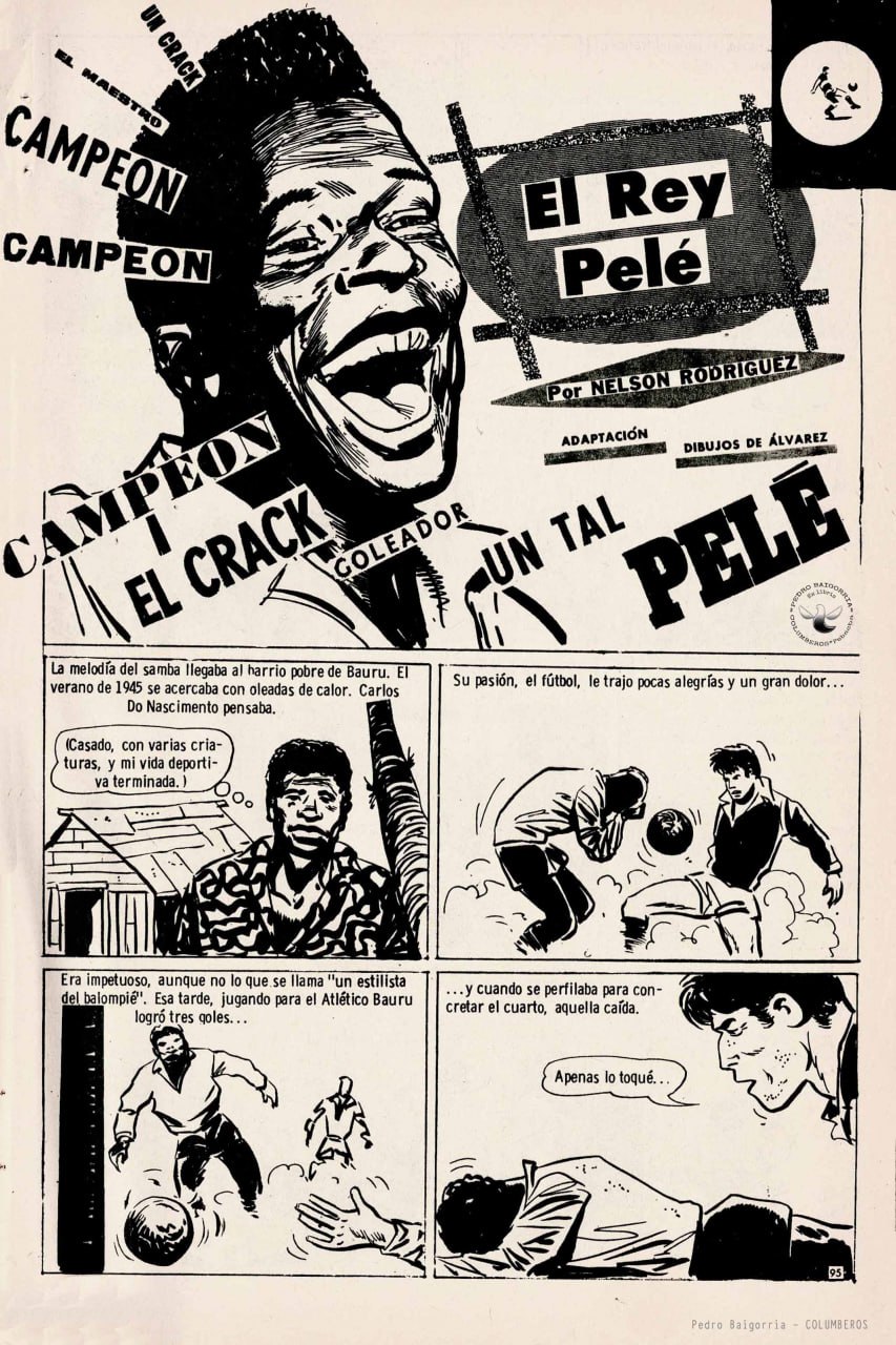 Portada ampliada de El Rey Pelé
