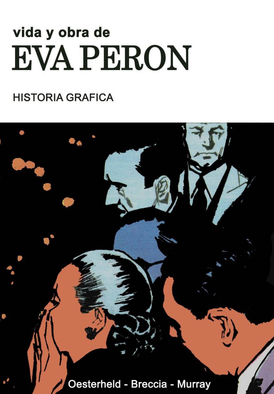 Portada ampliada de vida y obra de EVA PERON