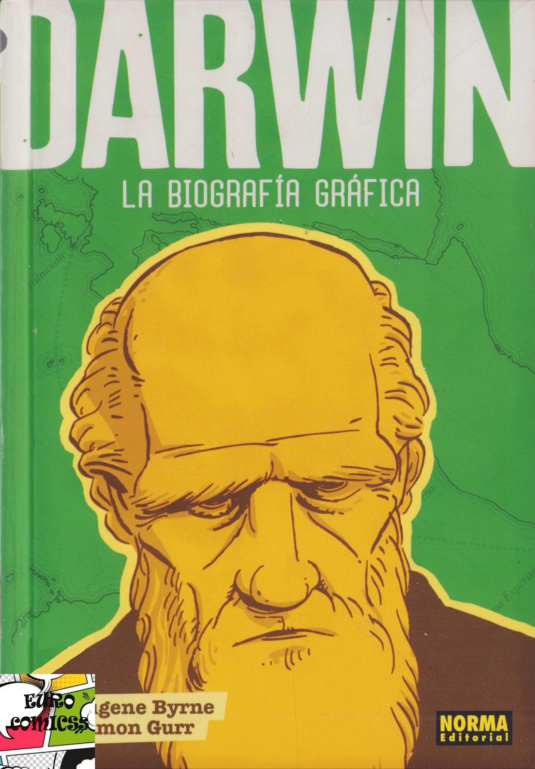 Portada ampliada de DARWIN LA BIOGRAFÍA GRÁFICA