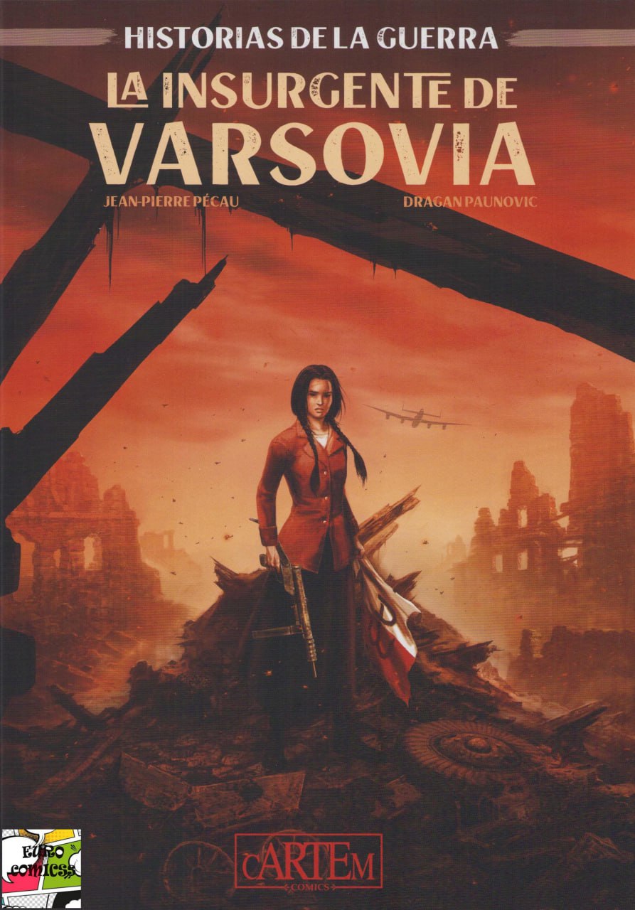 Portada ampliada de LA INSURGENTE DE VARSOVIA