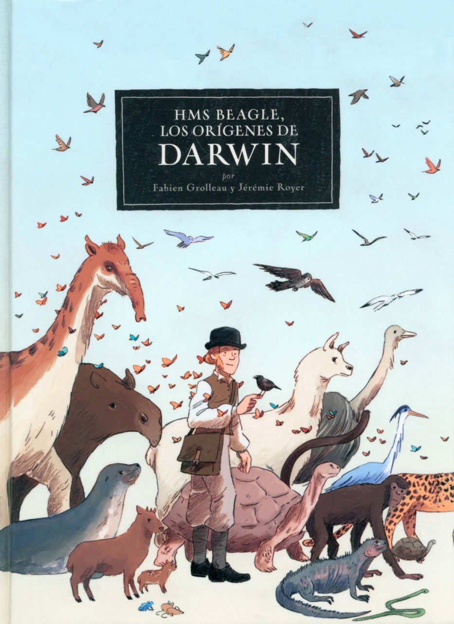 Portada ampliada de HMS BEAGLE. LOS ORIGENES DE DARWIN