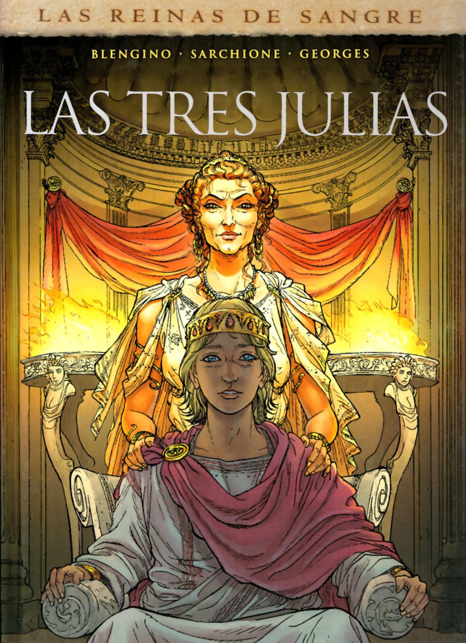 Portada ampliada de LAS TRES JULIAS