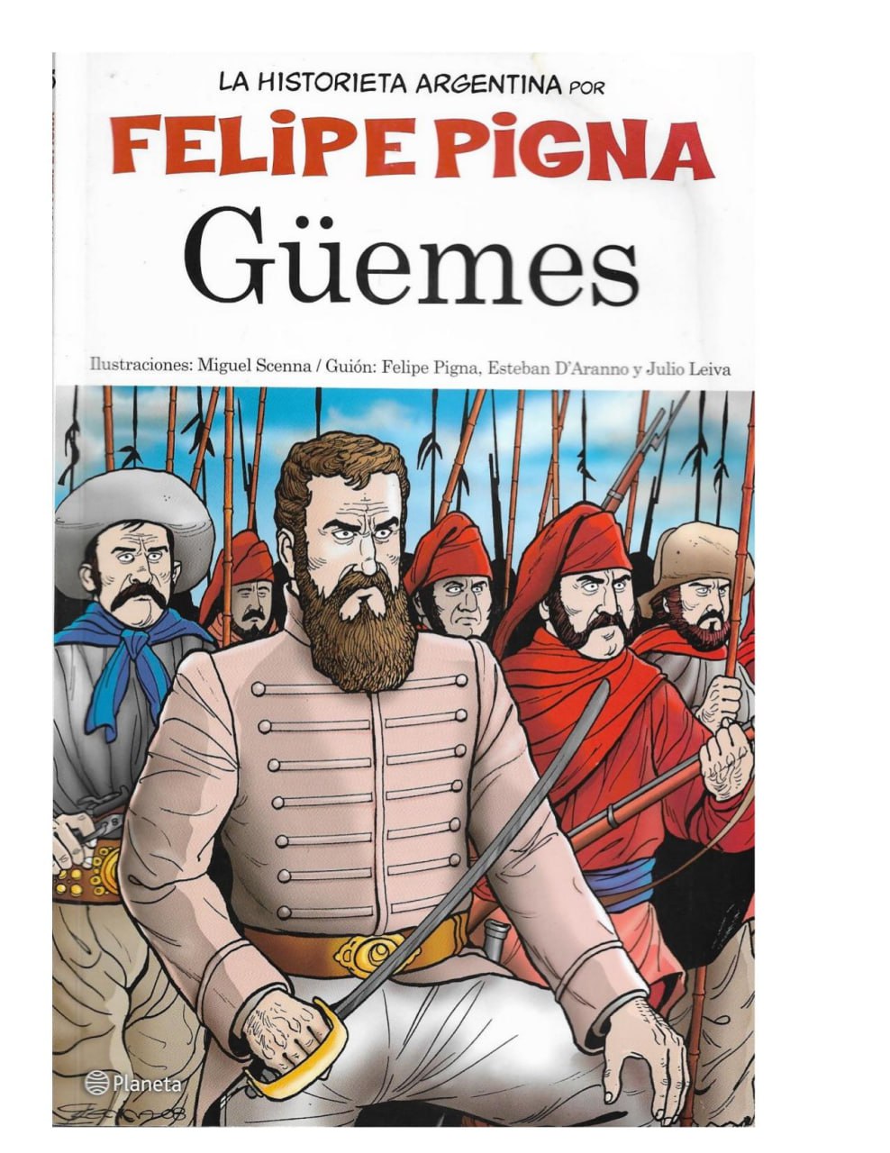 Portada ampliada de Güemes