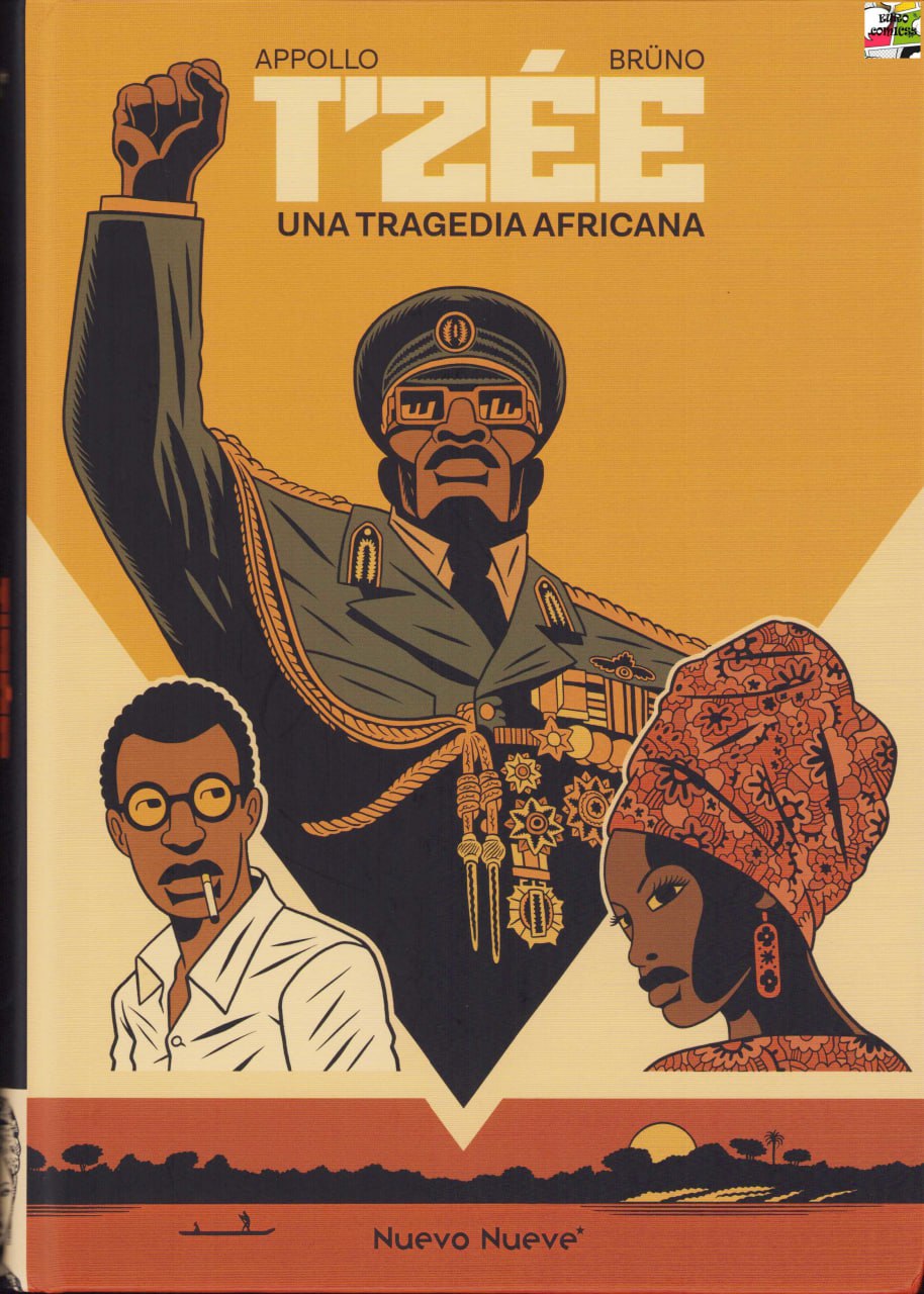 Portada ampliada de T'Zee. Una tragedia africana