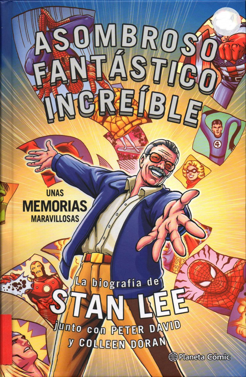 Portada ampliada de ASOMBROSO FANTÁSTICO INCRÉIBLE