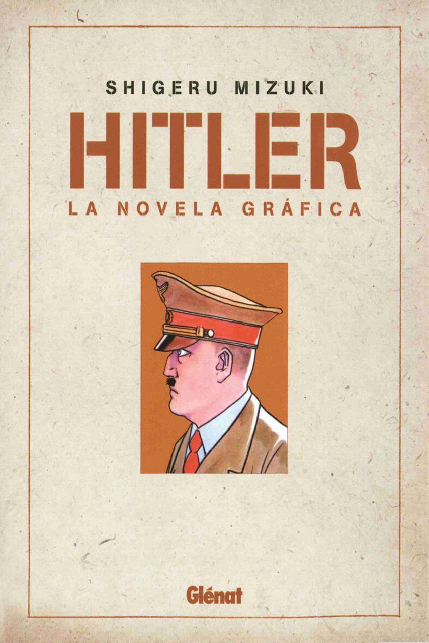 Portada ampliada de HITLER LA NOVELA GRÁFICA