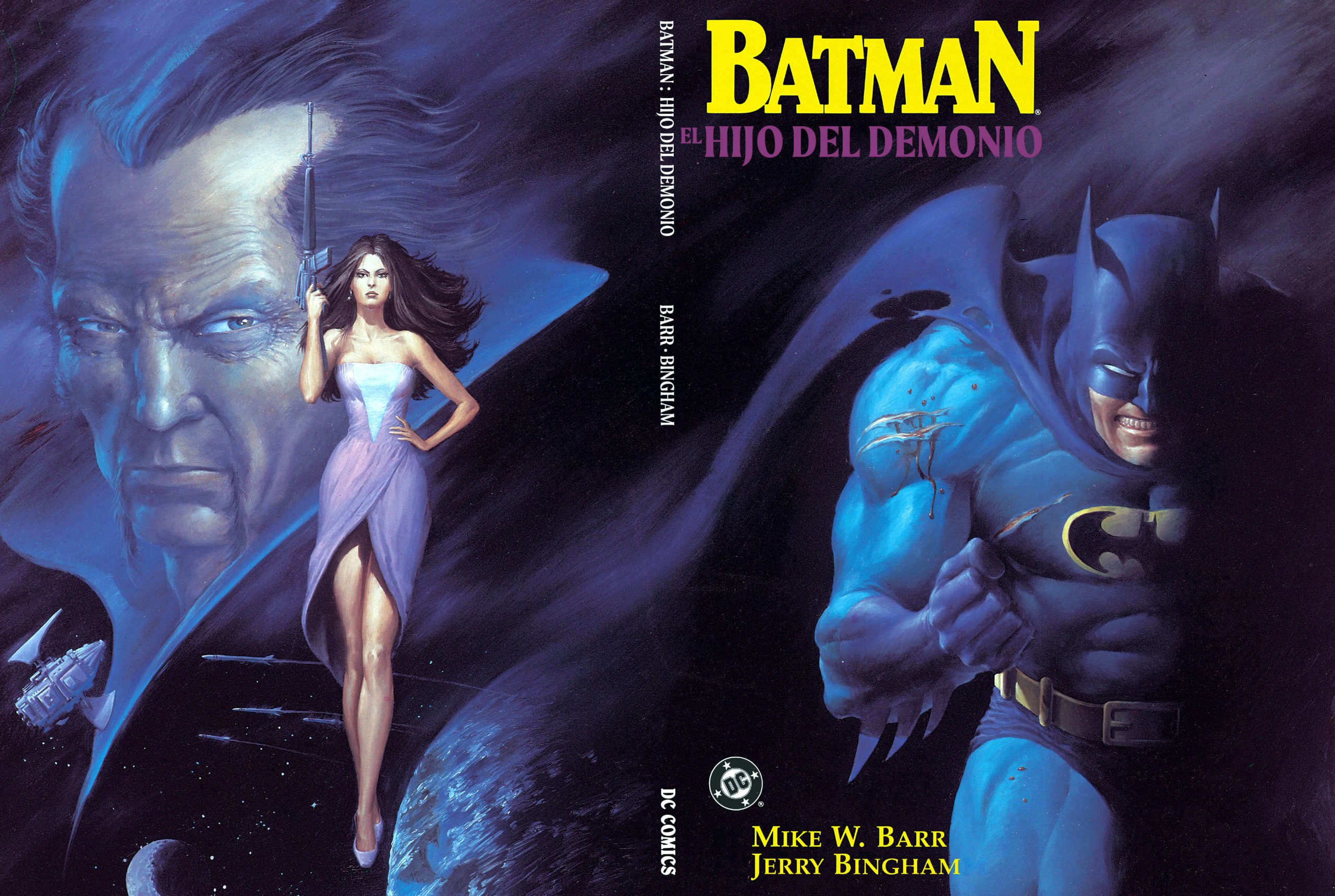 Portada ampliada de BATMAN HIJO DEL DEMONIO