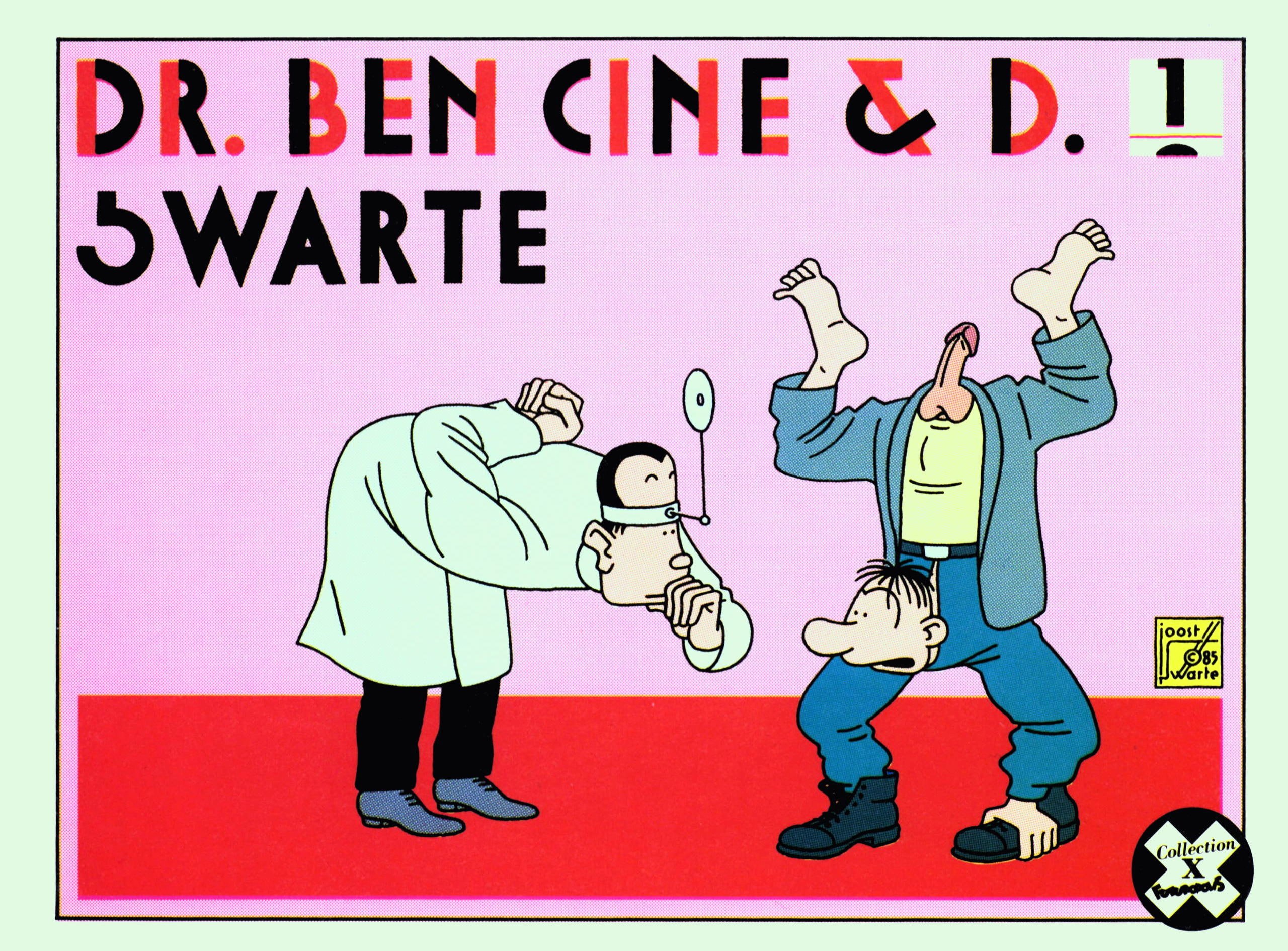 Portada ampliada de Dr. Ben Cine & D.! Swarte