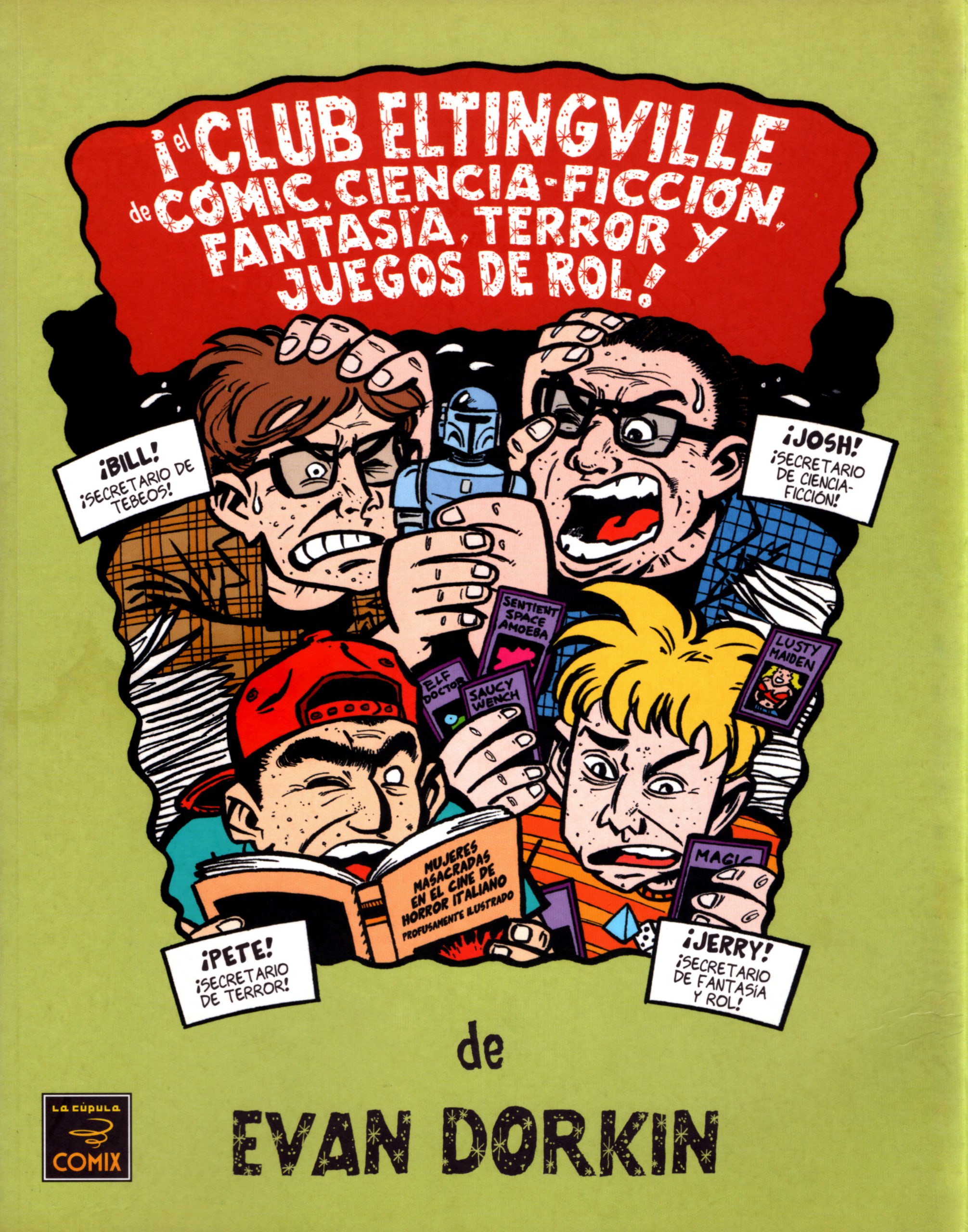 Portada ampliada de ¡CLUB ELTINGVILLE de COMIC, CIENCIA-FICCION, FANTASIA, TERROR Y JUEGOS DE ROL!