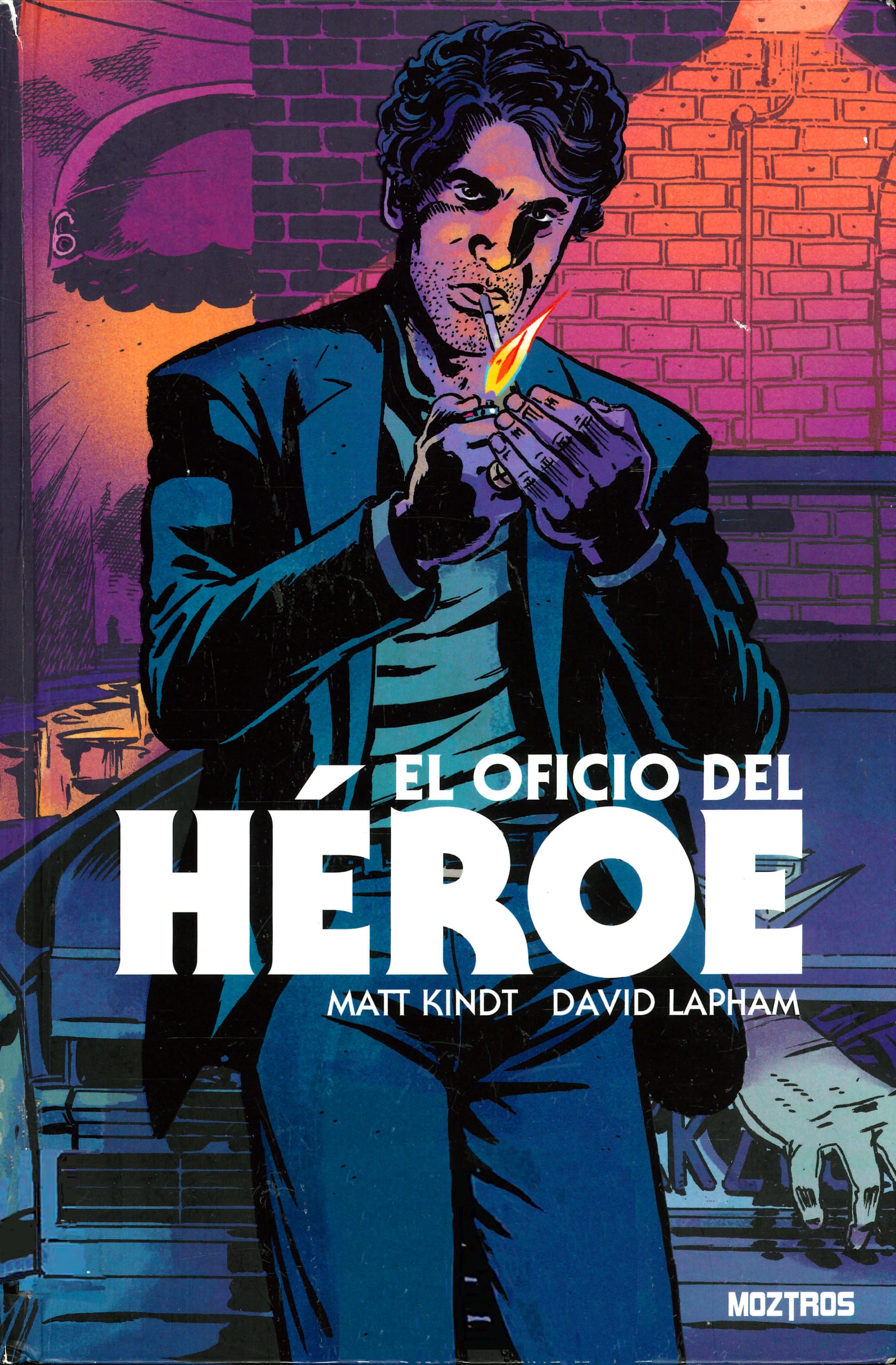 Portada ampliada de EL OFICIO DEL HEROE