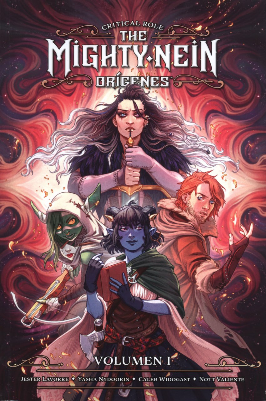 Portada ampliada de The Mighty Nein: Orígenes