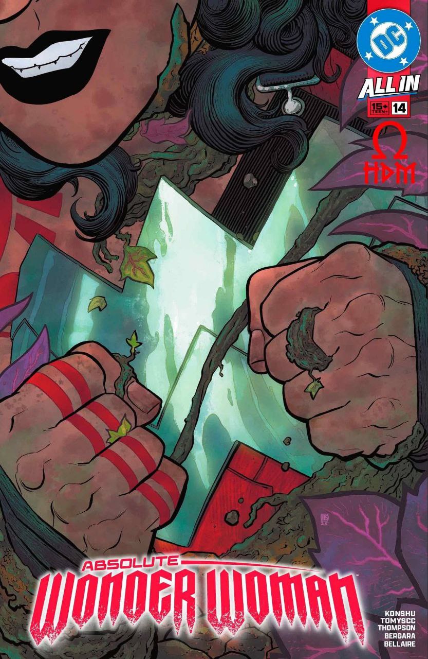 Portada ampliada de Absolute Wonder Woman
