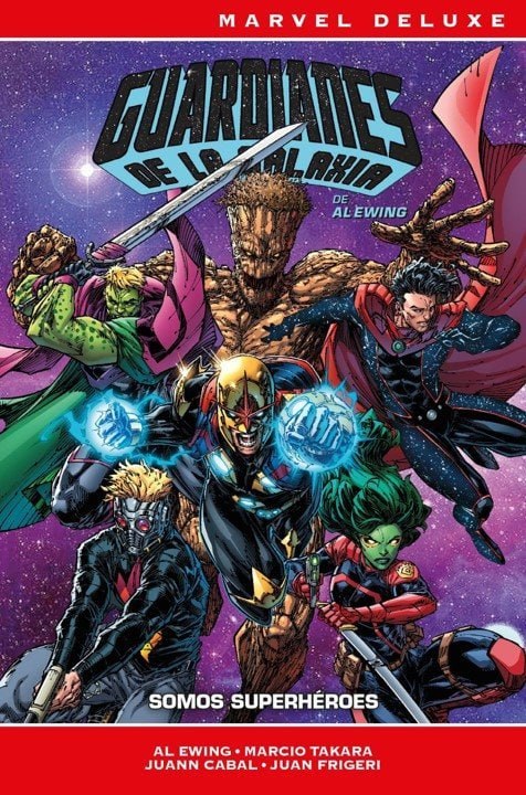 Portada ampliada de Guardians of the Galaxy