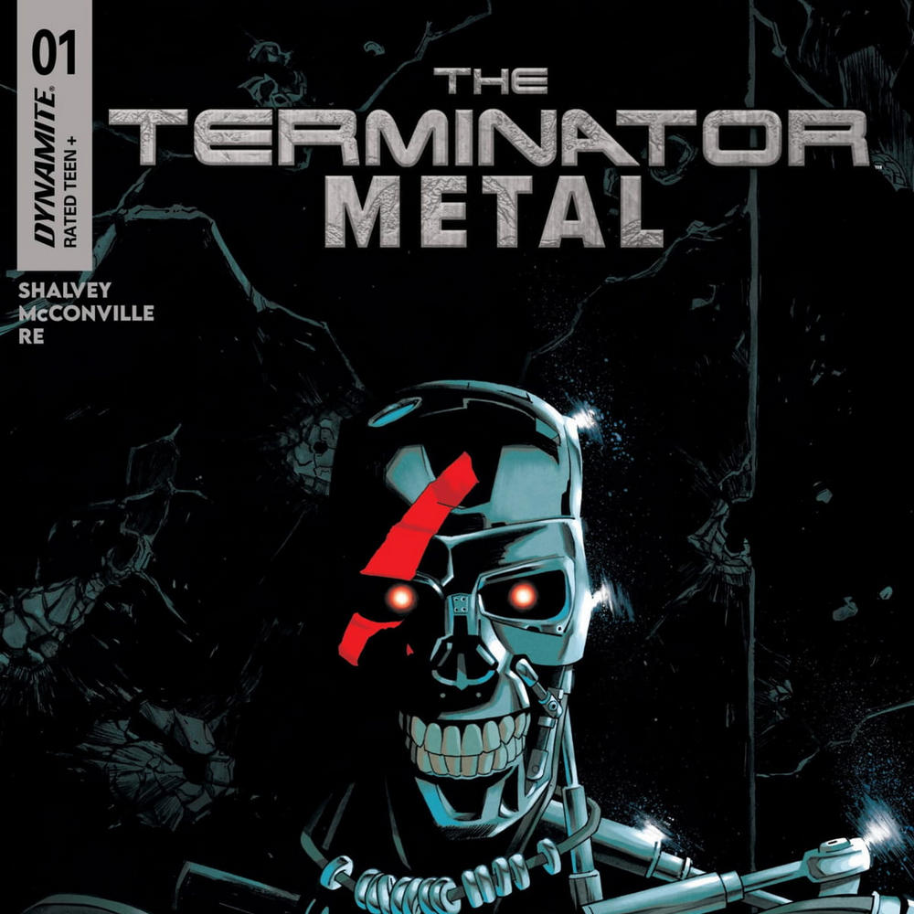 Portada ampliada de THE TERMINATOR METAL