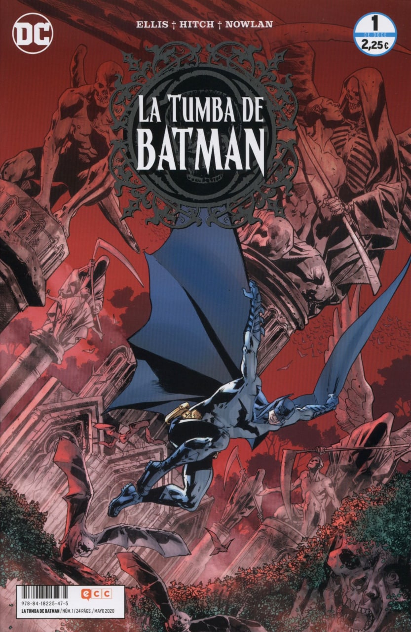 Portada ampliada de LA TUMBA DE BATMAN