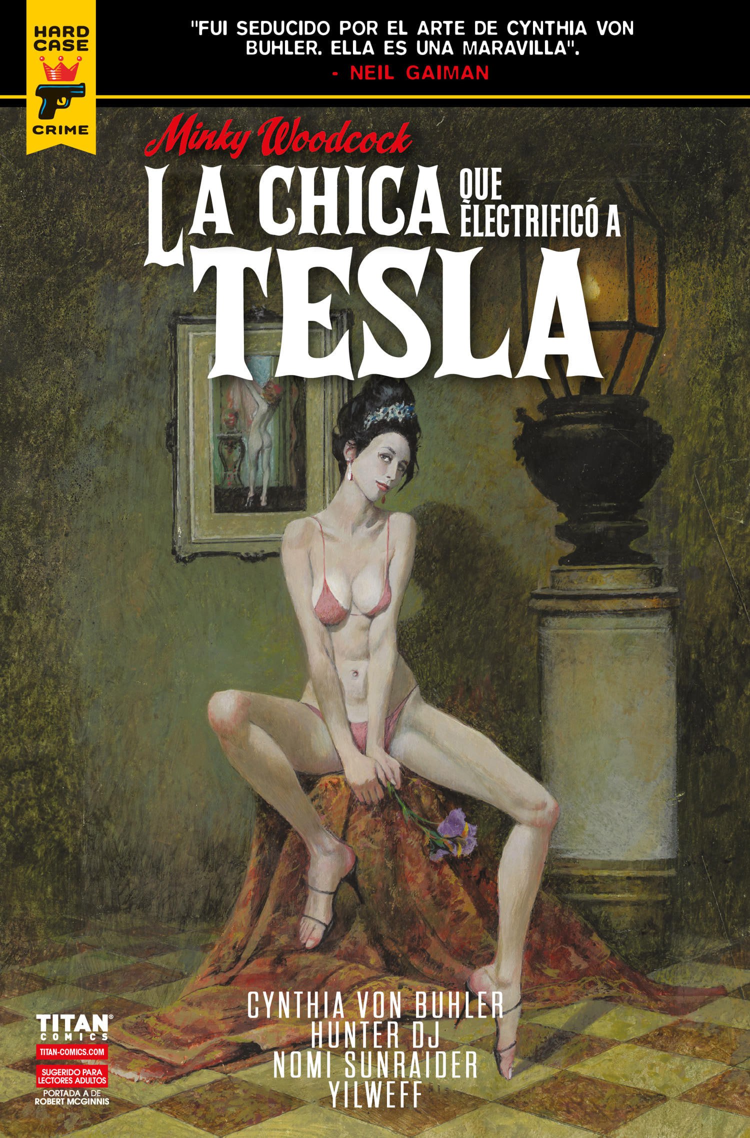 Portada ampliada de LA CHICA QUE ELECTRIFICÓ A TESLA