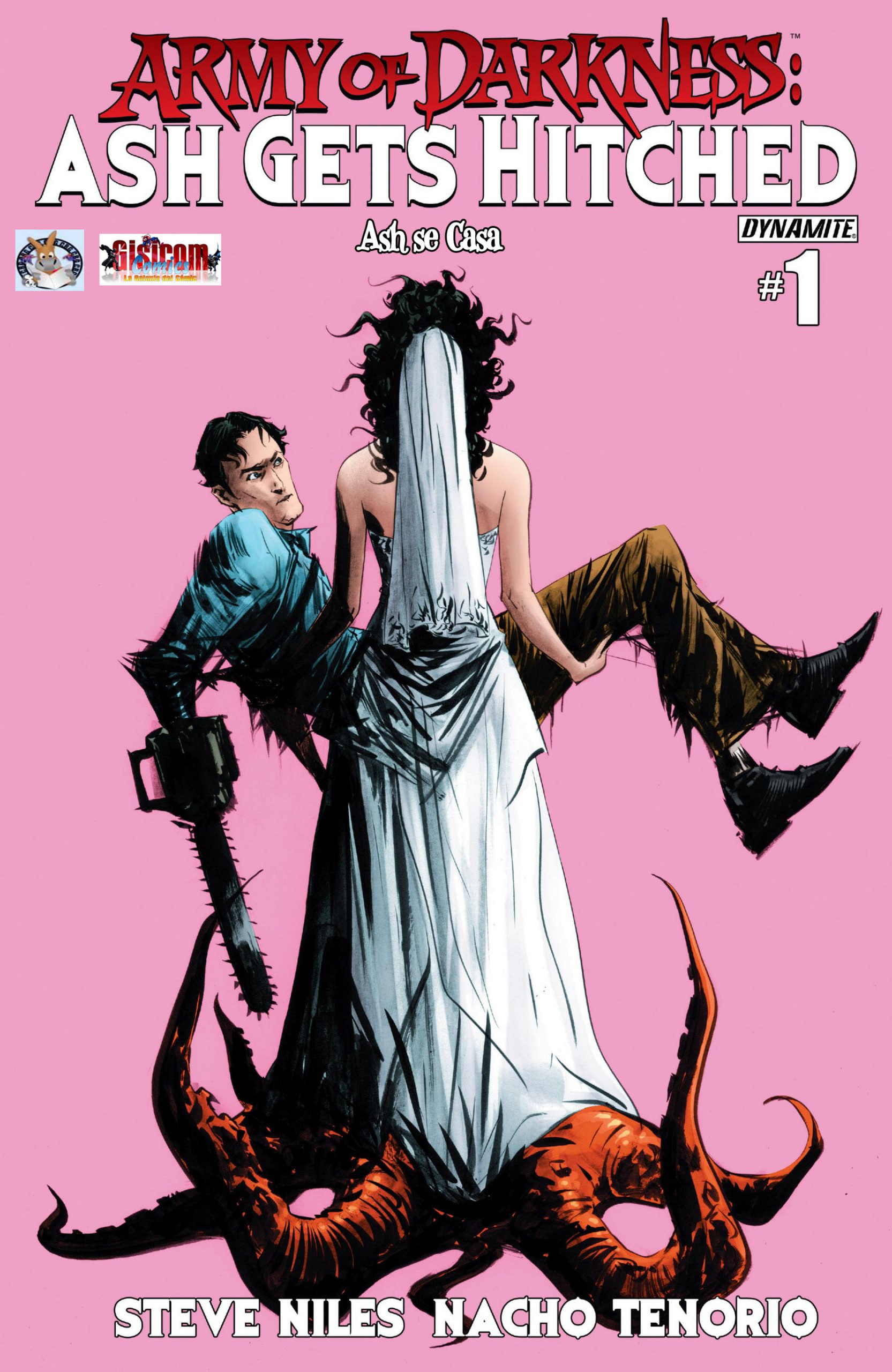 Portada ampliada de ARMY OF DARKNESS: ASH GETS HITCHED