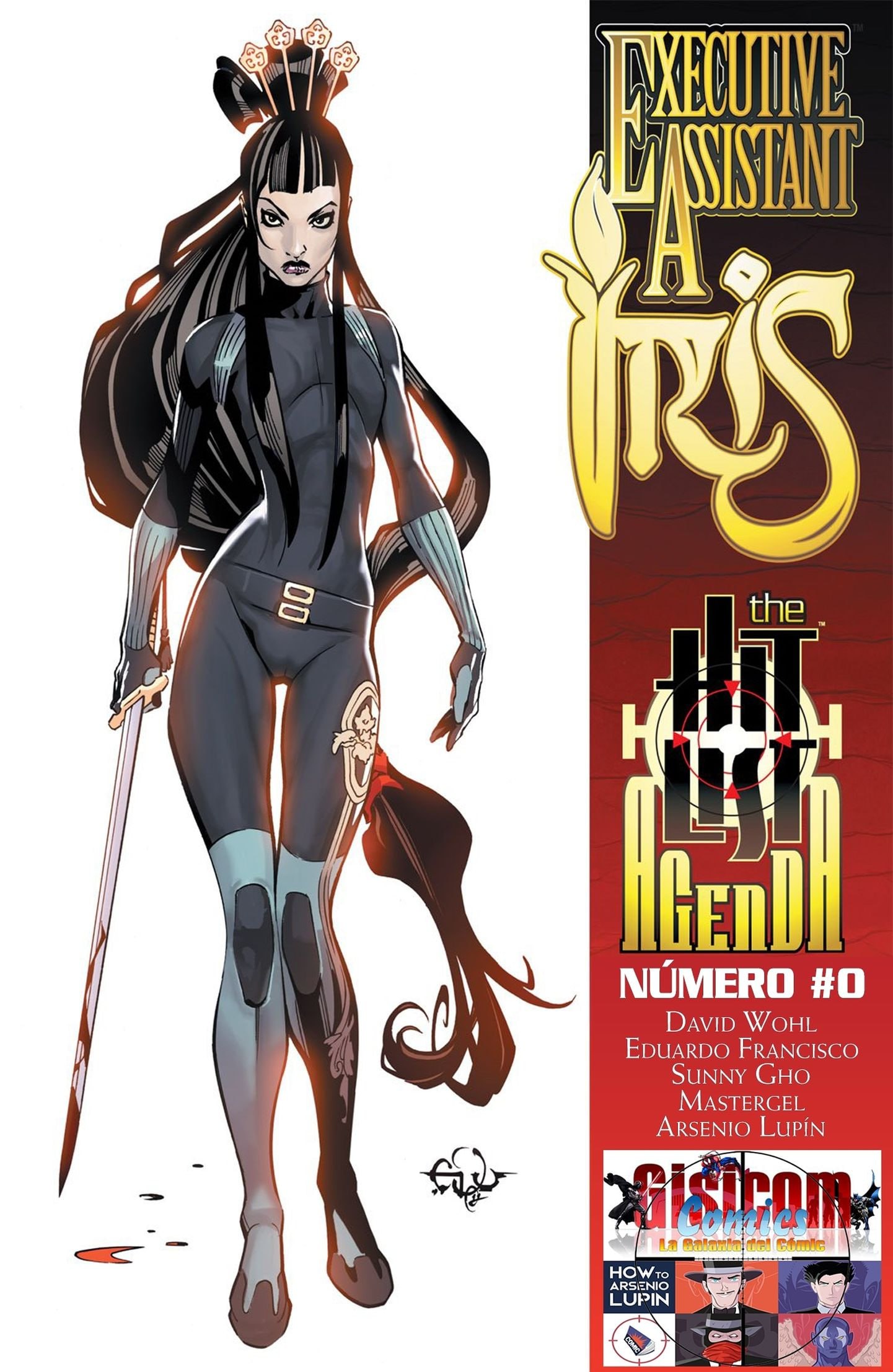 Portada ampliada de Executive Assistant Iris: The Hit List Agenda Numero #