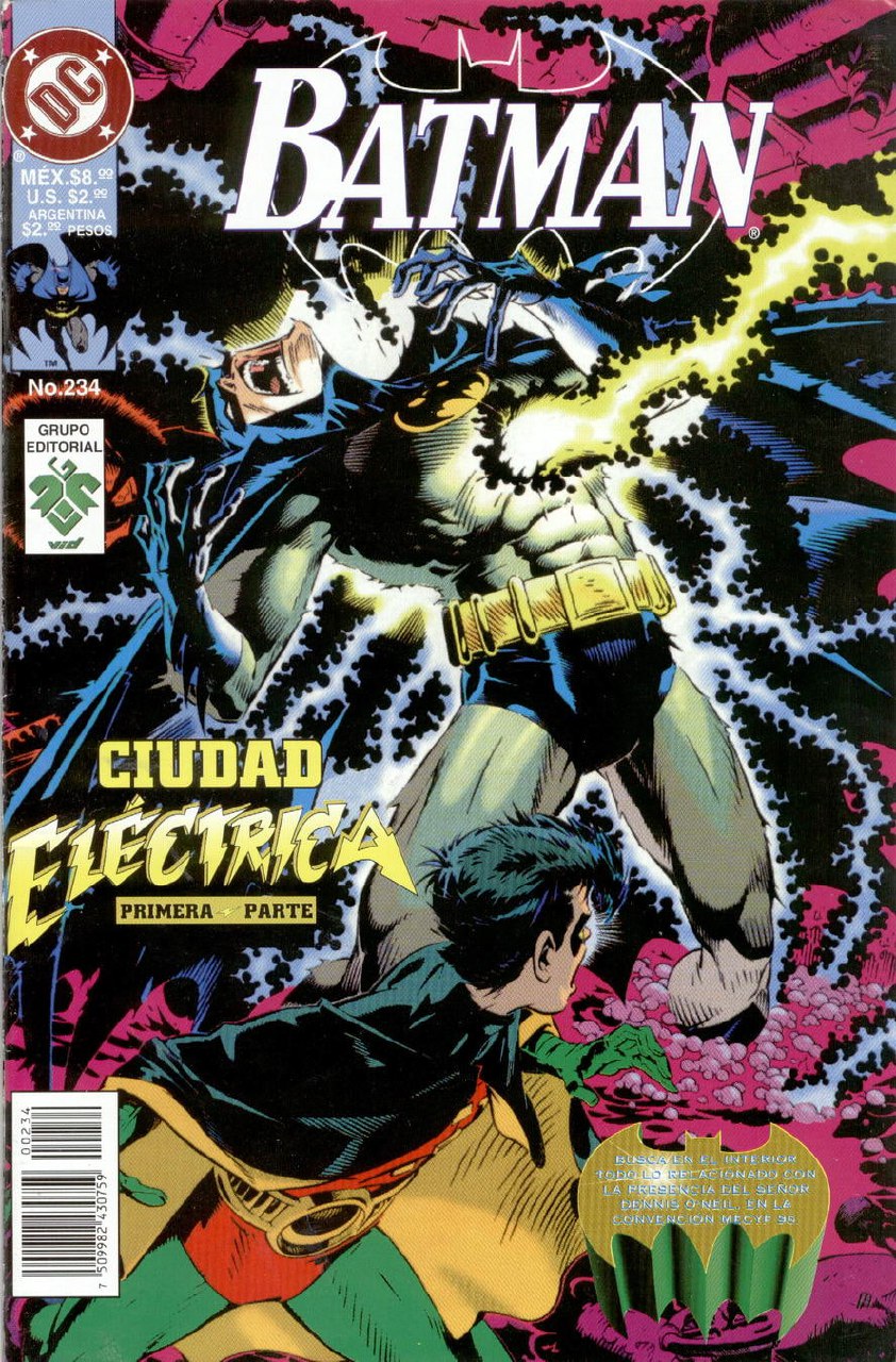 Portada ampliada de BATMAN