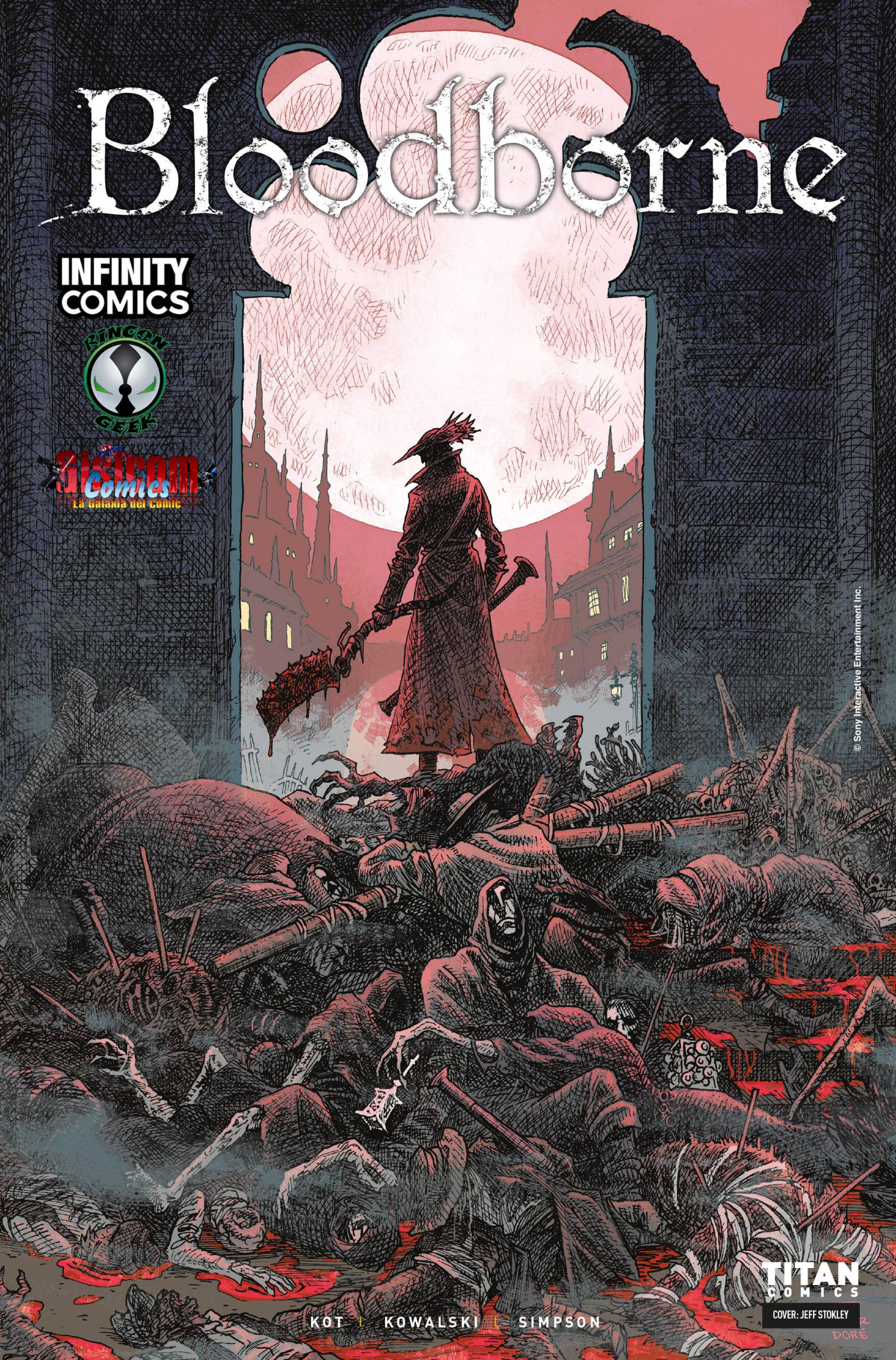 Portada ampliada de Bloodborne